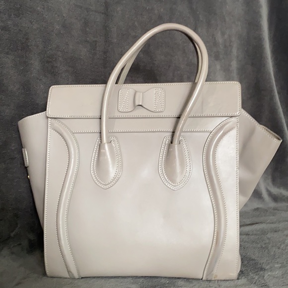 Gray Celine Paris Handbag Gently worn - Picture 2 of 5